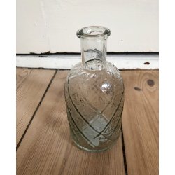 Apotekerflaske med harlekintern