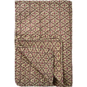 Quiltet vattppe fra Ib Laursen  Hindbrfarvet mnster