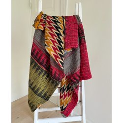 Sari Plaider  Unikke, Hndlavede Genbrugstpper