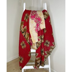 Sari Plaider  Unikke, Hndlavede Genbrugstpper