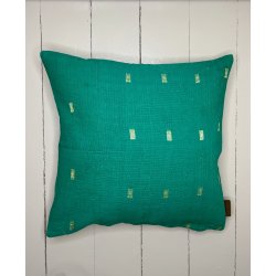 Vintage Pude med Kanthabroderi