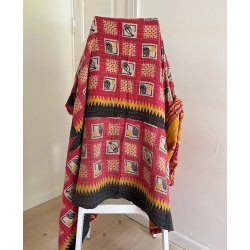 Sari Plaider  Unikke, Hndlavede Genbrugstpper