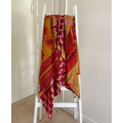 Sari Plaider  Unikke, Hndlavede Genbrugstpper