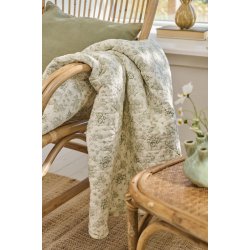 Quiltet vattppe fra Ib Laursen  Stvgrnne blomster