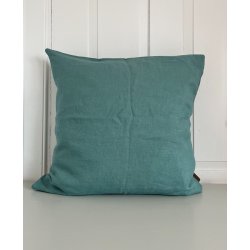 Pudebetrk i 100% Hr  Farven Smoke Blue