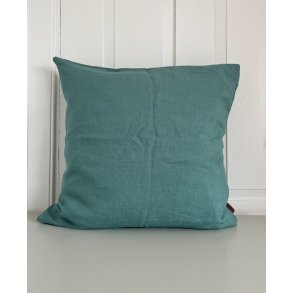 Pudebetrk i 100% Hr  Farven Smoke Blue