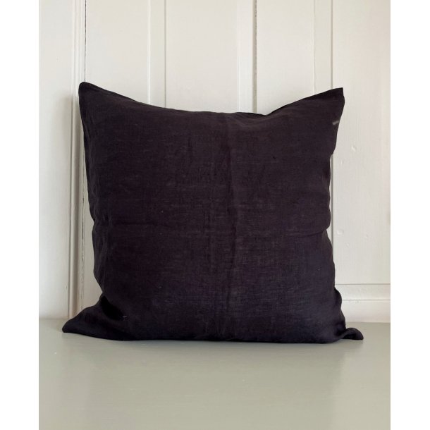Pudebetrk i 100% Hr  Farven Blue Night