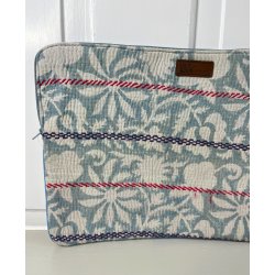 PC Cover  Unikt Beskyttelsescover i Vintage Bomuldssari