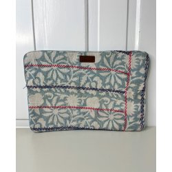 PC Cover  Unikt Beskyttelsescover i Vintage Bomuldssari