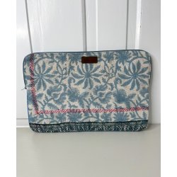 PC Cover  Unikt Beskyttelsescover i Vintage Bomuldssari