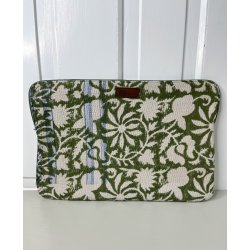 PC Cover  Unikt Beskyttelsescover i Vintage Bomuldssari