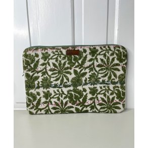 PC Cover  Unikt Beskyttelsescover i Vintage Bomuldssari