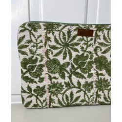 PC Cover  Unikt Beskyttelsescover i Vintage Bomuldssari