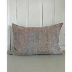 Vintage Pude med Kanthabroderi