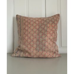 Vintage Pude med Kanthabroderi