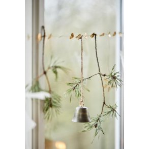 Messingranke med hjerter