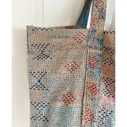 Fine-Q Strandtaske  Unik, Hndsyet og Bredygtig