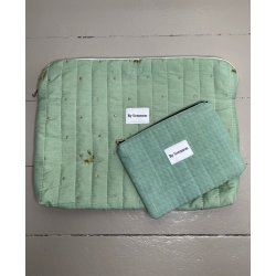My Computer Sleeve  Hndsyet og quiltet computertaske fra By Svensson