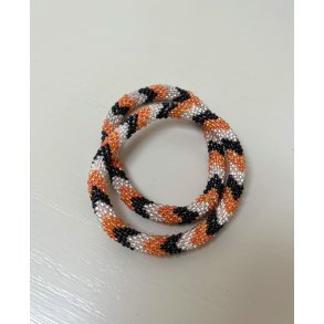 Nepal Roll-On Armbnd  Unikt Hndknyttet Smykke