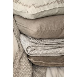 Pude i stenvasket bomuldsvelour fra Ib Laursen