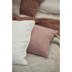 Pude i stenvasket bomuldsvelour fra Ib Laursen