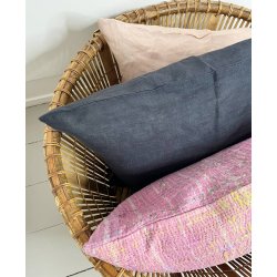 Pudebetrk i 100% Hr  Farven Blue Night