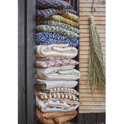 Stribet Bomuldsmadras � 70x180 cm