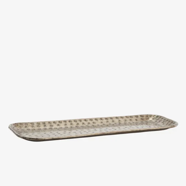 Hndhamret aluminiumskbakke